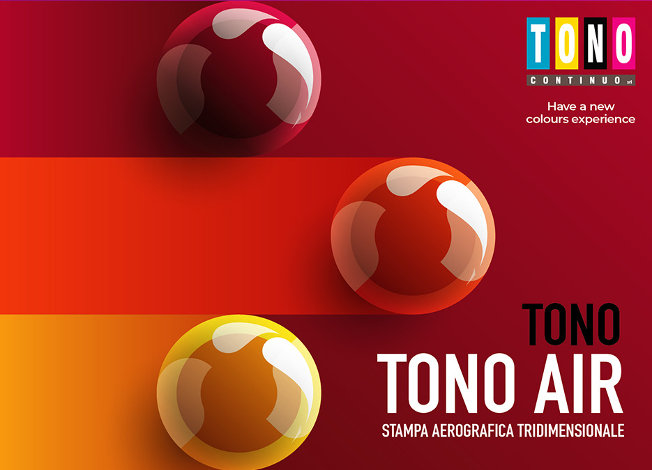 TONO AIR - Stampa aerografica 3D